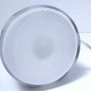 Pied de lampe opaline frise fleurs stylisées années 70