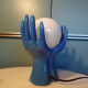 Ceramic hand lamp 1970-80