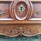 Bureau de pente style Louis XV en chêne