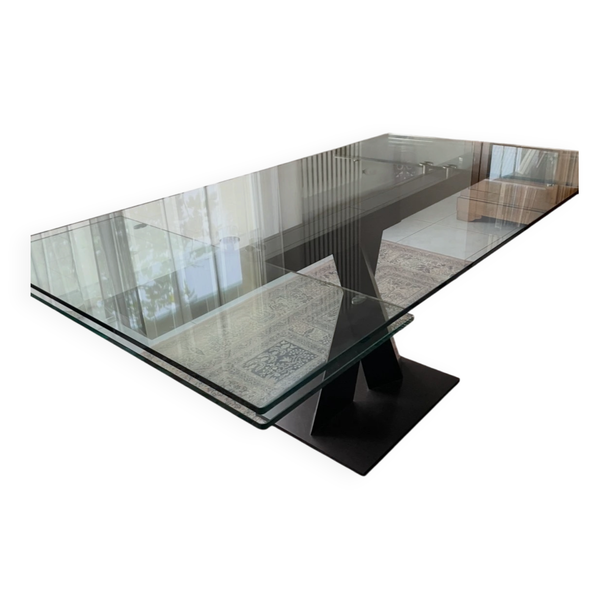 Dining table model axel by roche bobois designer hatano hyoshiaru