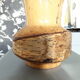 Vase wood art brut 1970