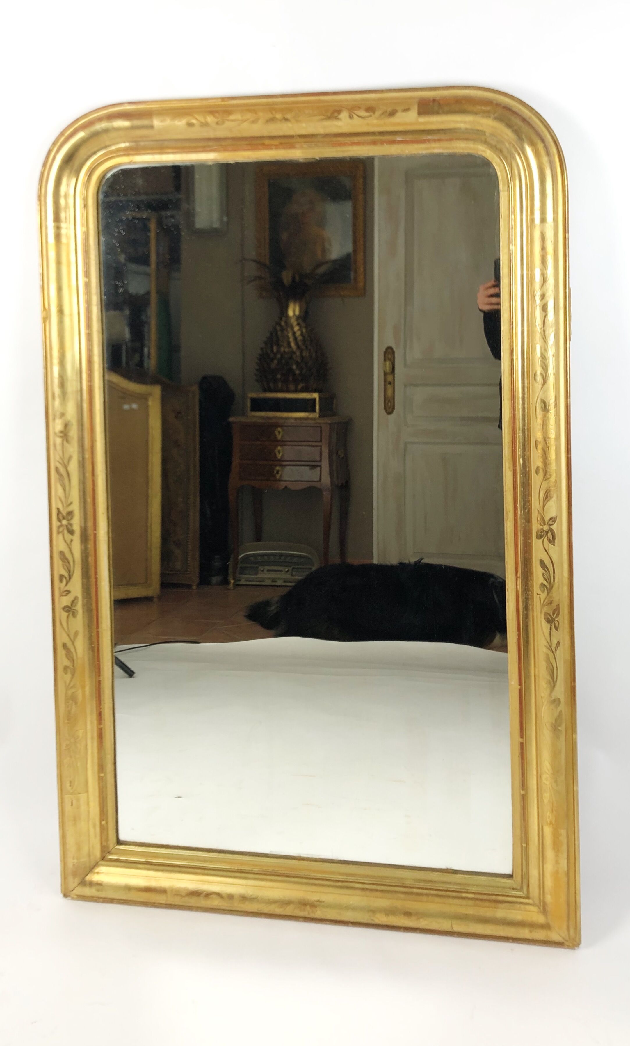 Times mirror Louis Philippe 81x129cm