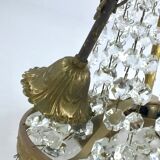 Balloon chandelier Empire style with Pampilles