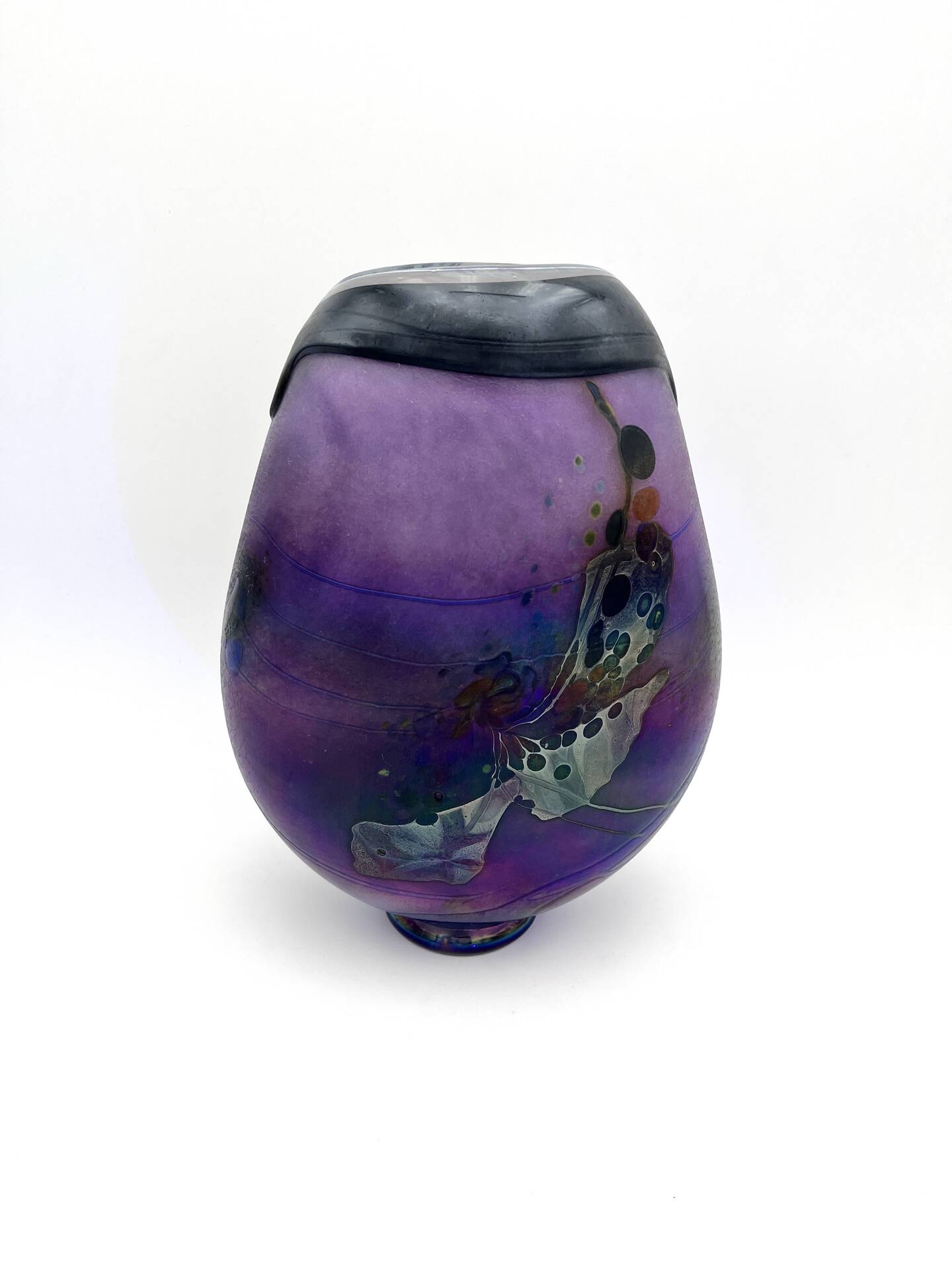 Vase Studio Glass Robert Pierini Signed 1990 Art Glass 4.2kg XXL