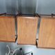 Mid-century teak nesting tables, The Netherlands 1950's