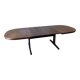 Oval dining table by Farstrup