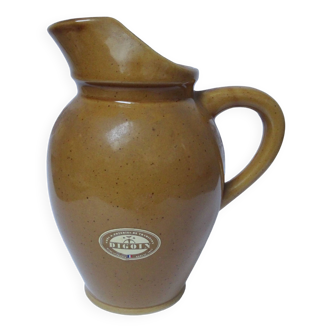 Digoin stoneware pitcher carafe