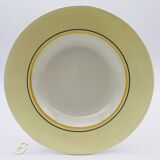 6 hollow plates "Gien", model Val d'Isère