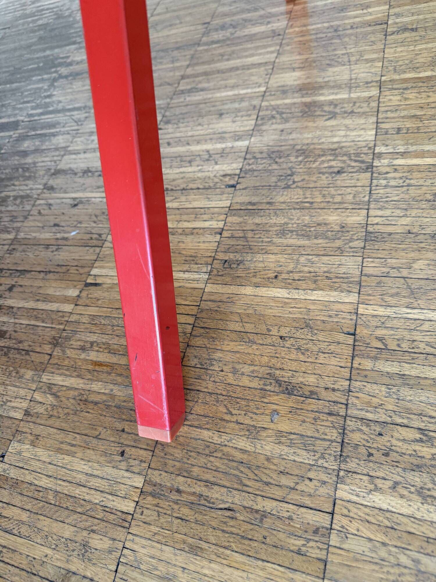 Red lacquered desk Conran Shop