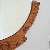 Antique vintage Art Deco mirror from the 1930s