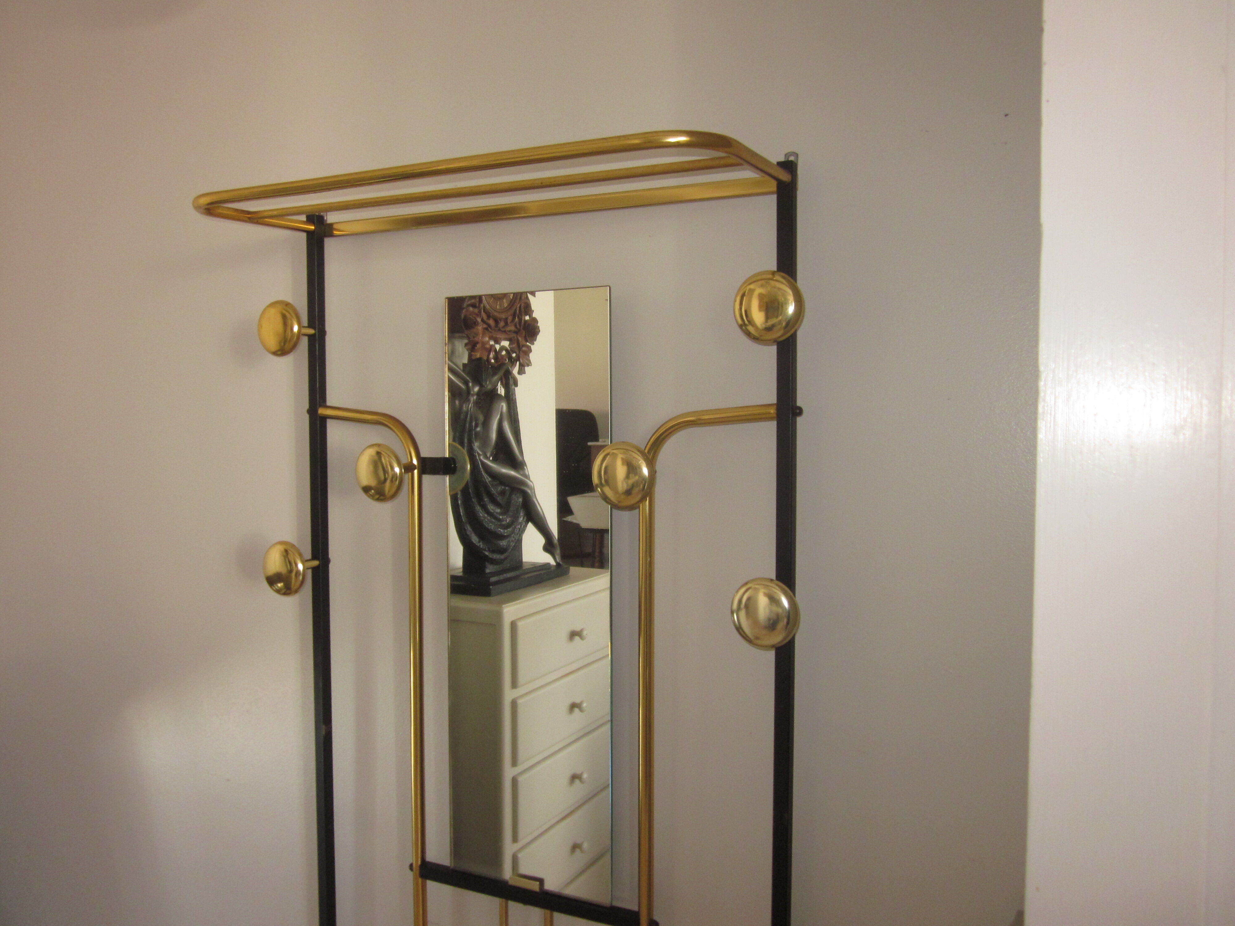 1950s wall coat holder