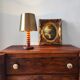 Vintage wooden lamp 1950/60 brutalist design