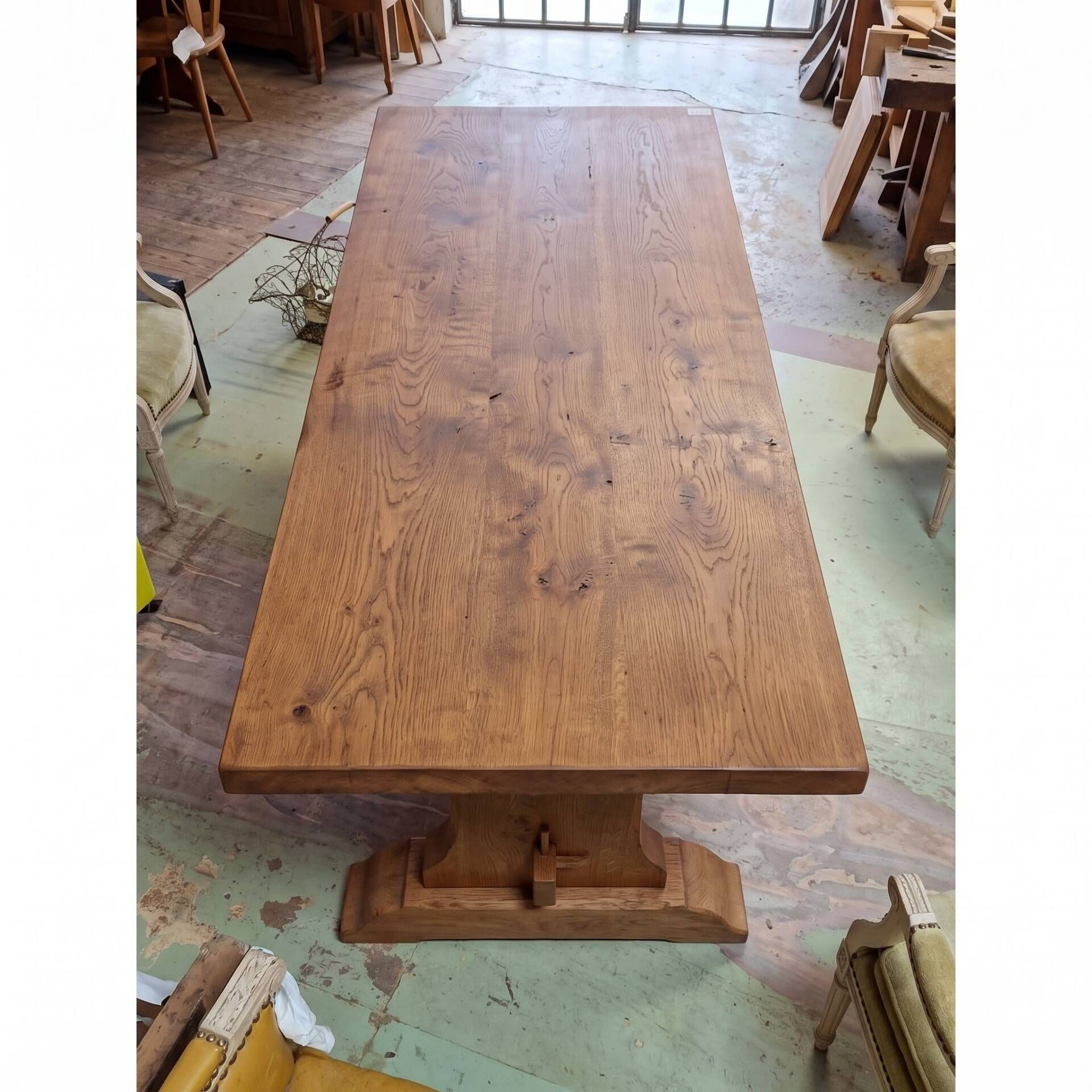 Monastery farmhouse table 200cm in elm