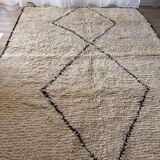 Authentic Beni Ouarain rug – thick wool, long pile