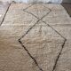 Authentic Beni Ouarain rug – thick wool, long pile