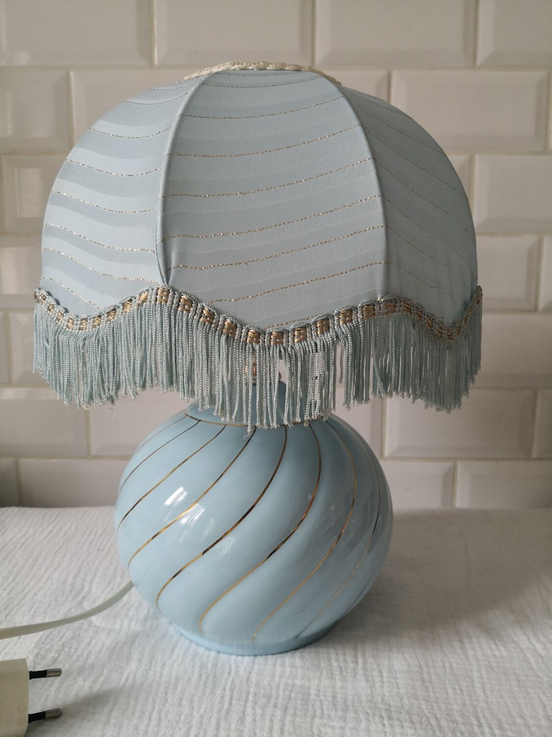 Vintage bedside lamp
