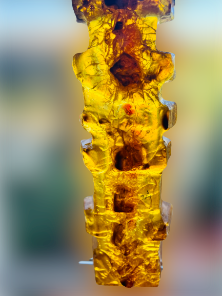 Matius Totem French Pop Art wall lights, sculpture, 1970
