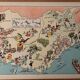Vintage poster, illustrated map of Provence, 1939 - JP Pinchon