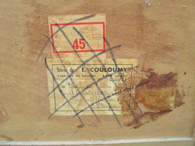 Small antique Parisian wardrobe