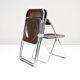 Plia folding chairs by Giancarlo Piretti to Castelli Italy 60s