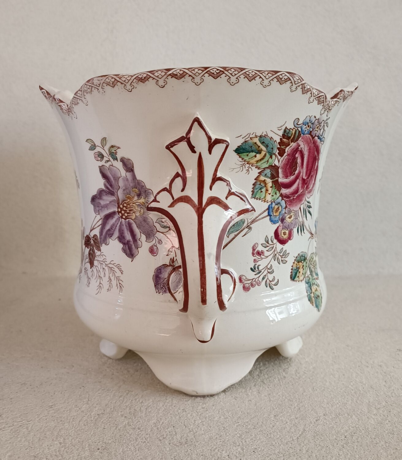 Earthenware planter