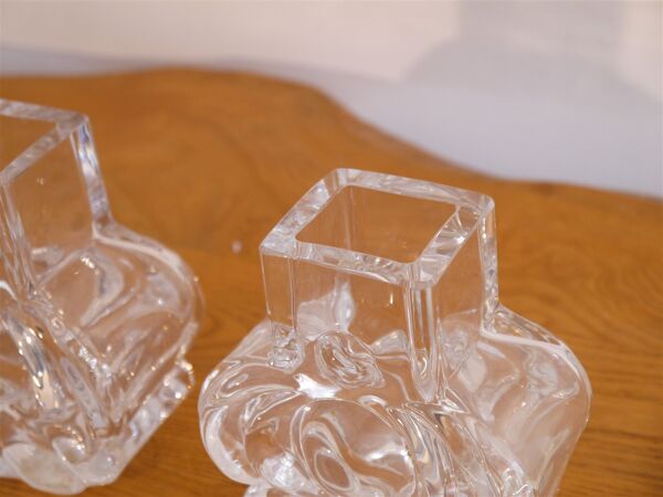 Ensemble de 3 vases scandinave de Lars Hellsten 1970