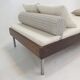 Wengé Daybed with Dedar Cushions and Bolster, 1970s