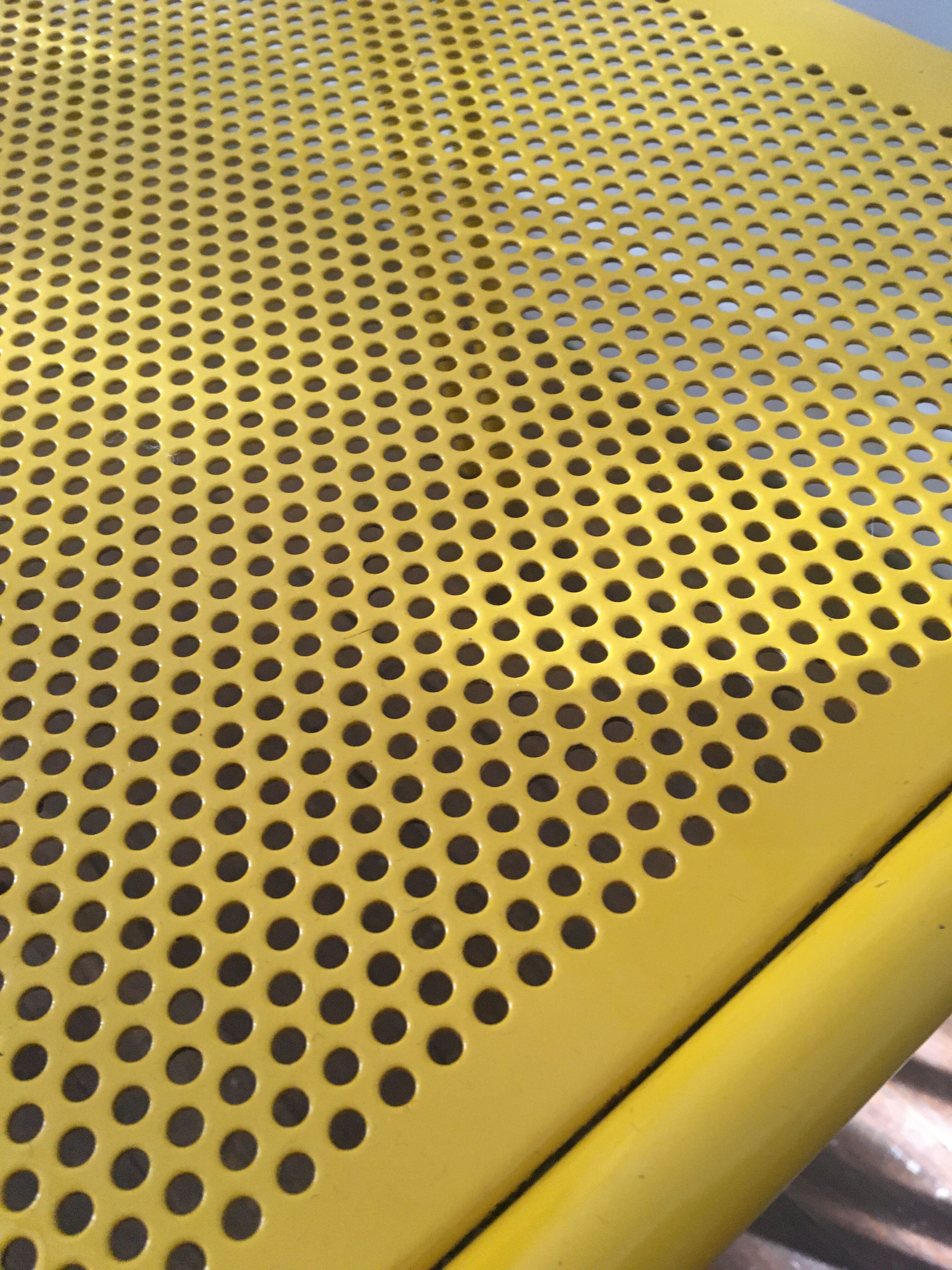 4 vintage metal chairs 1980