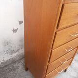 Vintage chiffonnier year 50 in light oak