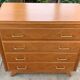 Vintage compass feet dresser
