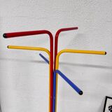 Multicolored children's coat rack