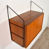 Scandinavian Design Wall System in Teak WHB Vintage 1960