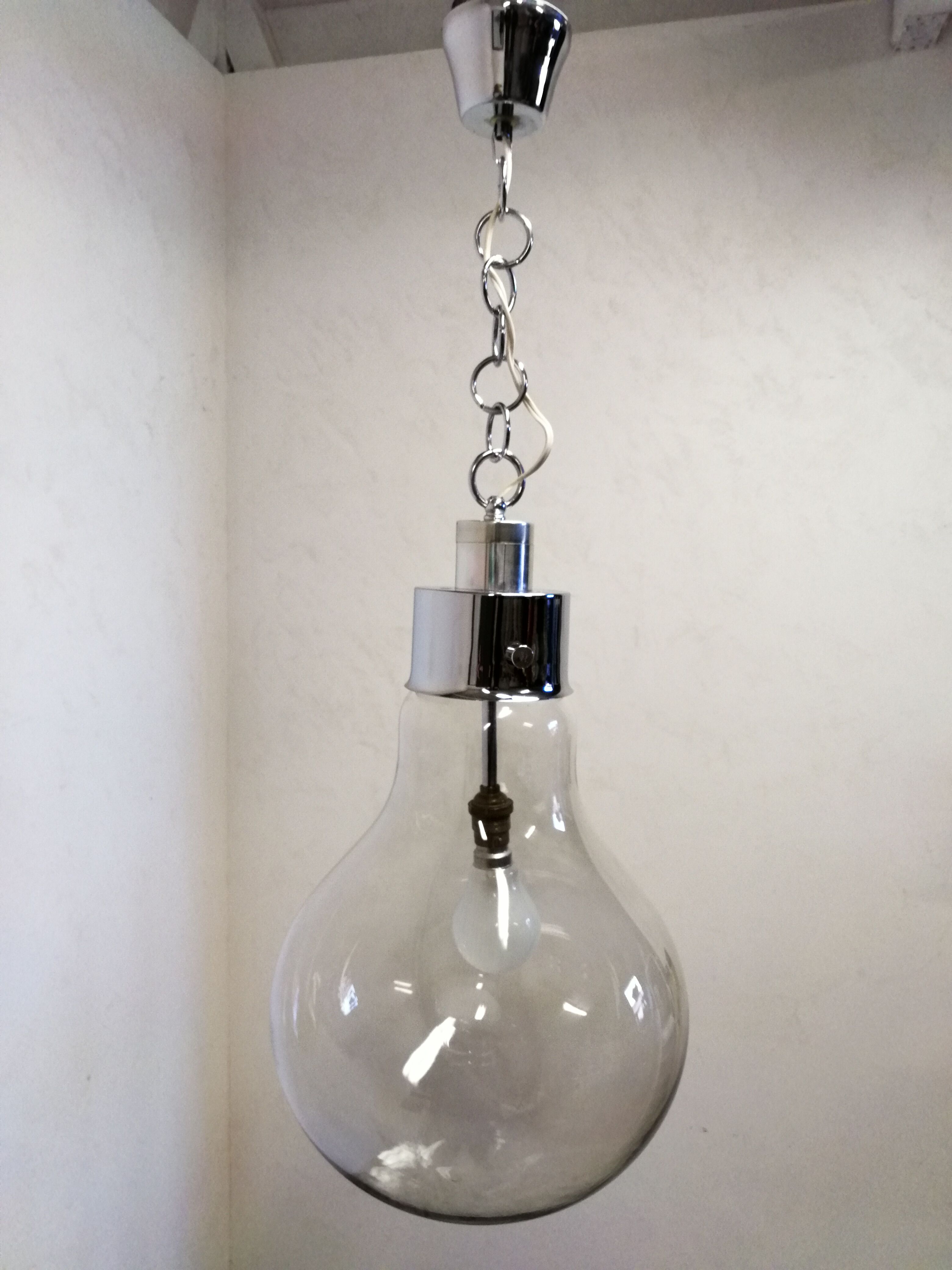 Suspension "Bulbs" signed Delmas