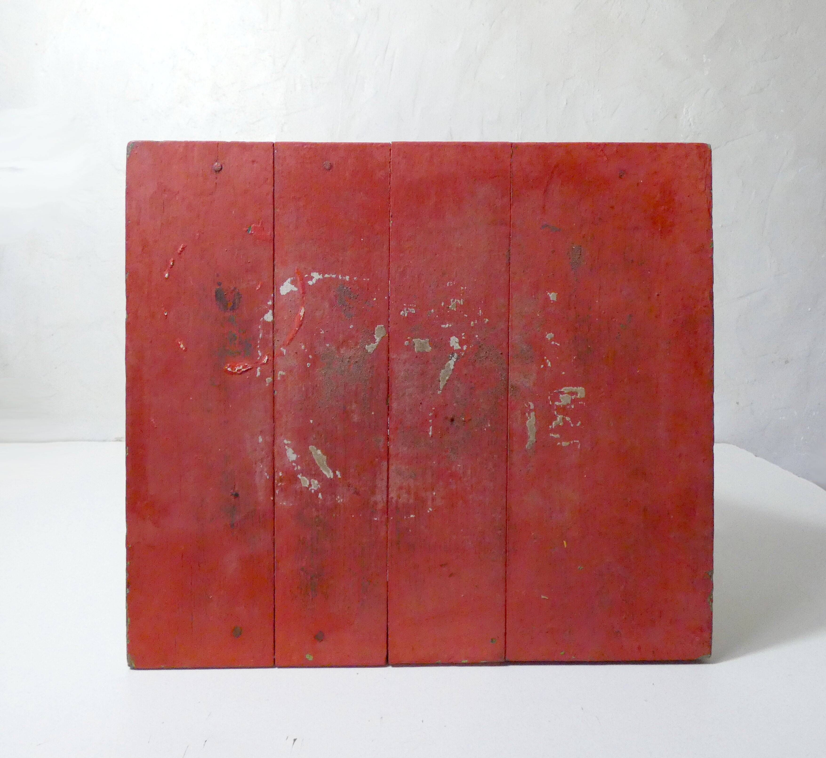 old folding wooden side table