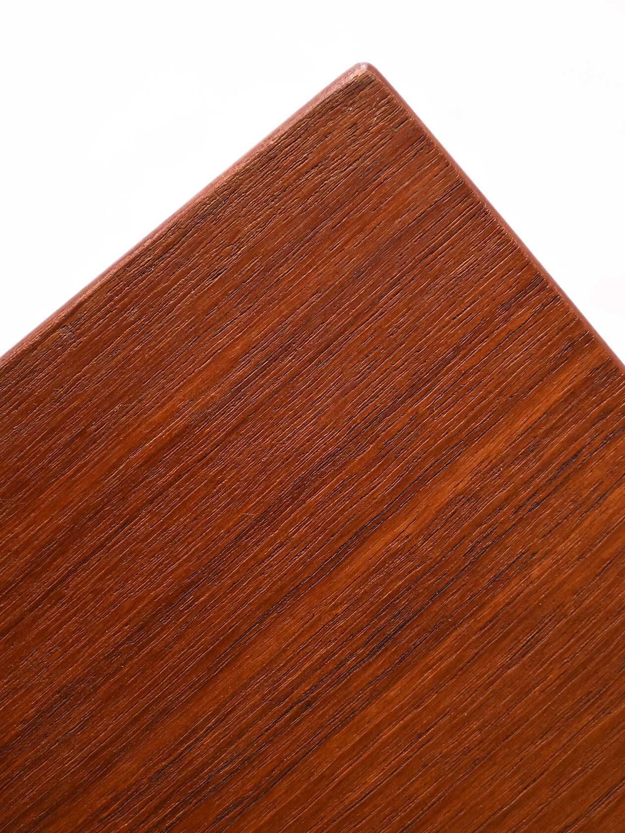 Vintage Scandinavian teak coffee table, 1950s-60s