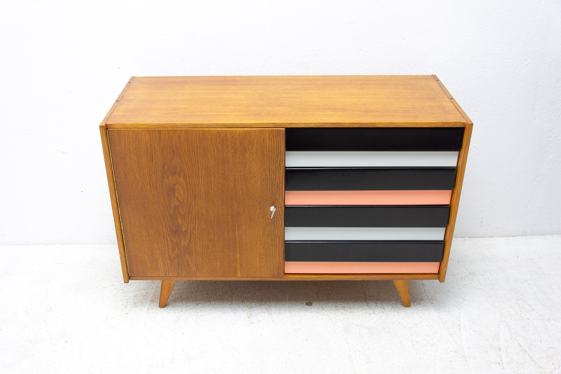 Mid century chest of drawers U-458 by Jiri Jiroutek, Czechoslovakia, 1960´s