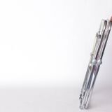 Pair of Vintage Castelli Plia Folding Chairs, 1970s Italy, Original Design