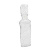 Carafe en verre taillé