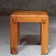 Stool design scandinavian sauna solid pine 1970