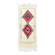 Tapis berbere beni ouarain losanges 80x185 cm