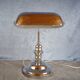 Lampe de bureau de banquier en chrome, IKEA, années 1980