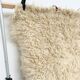 Vintage Flokati rug pure virgin wool 260 × 220 cm 1970s