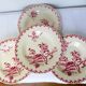 4 soup plates from Gien model Chardons 211258