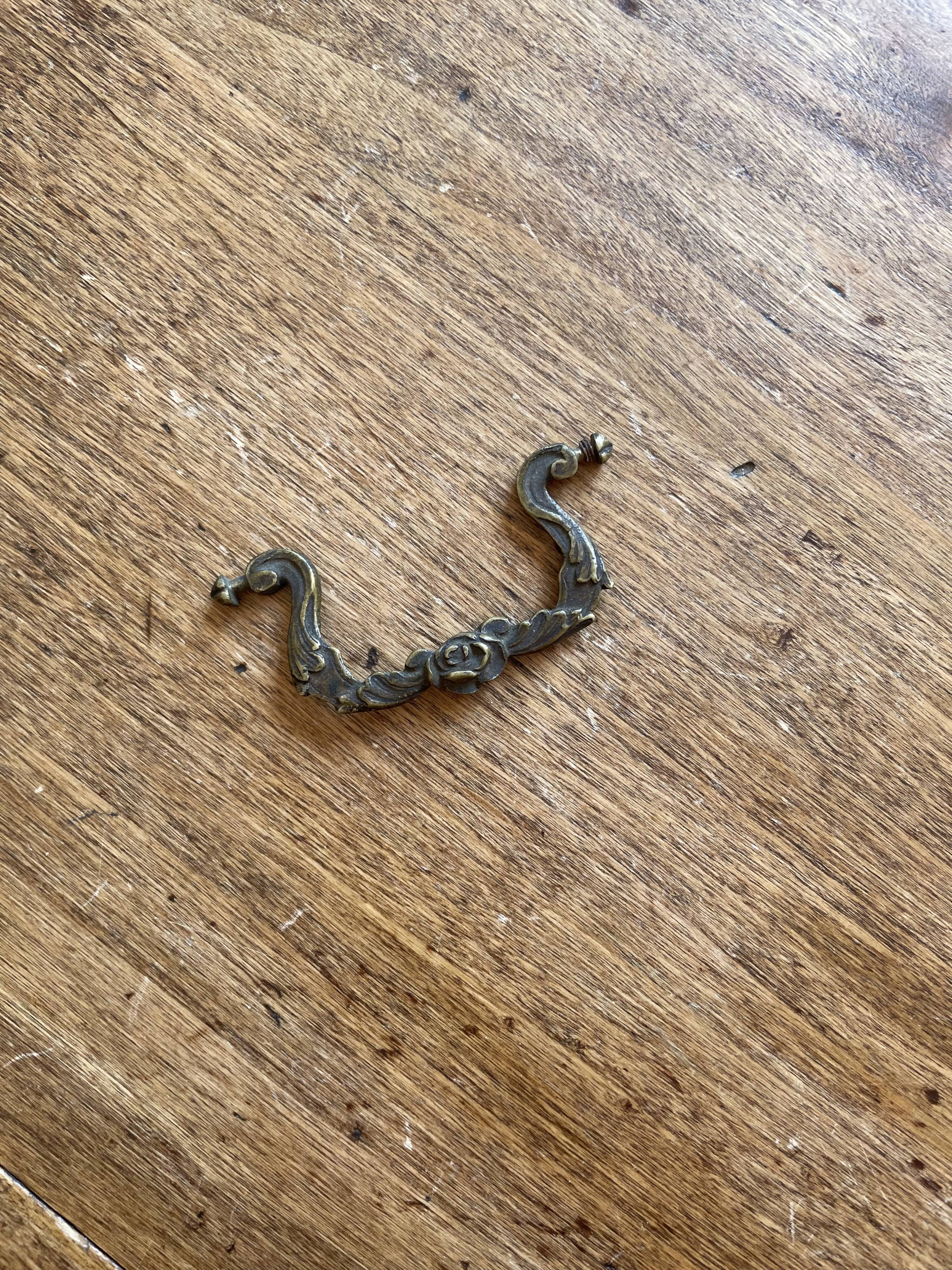 Small furniture handle, old vintage