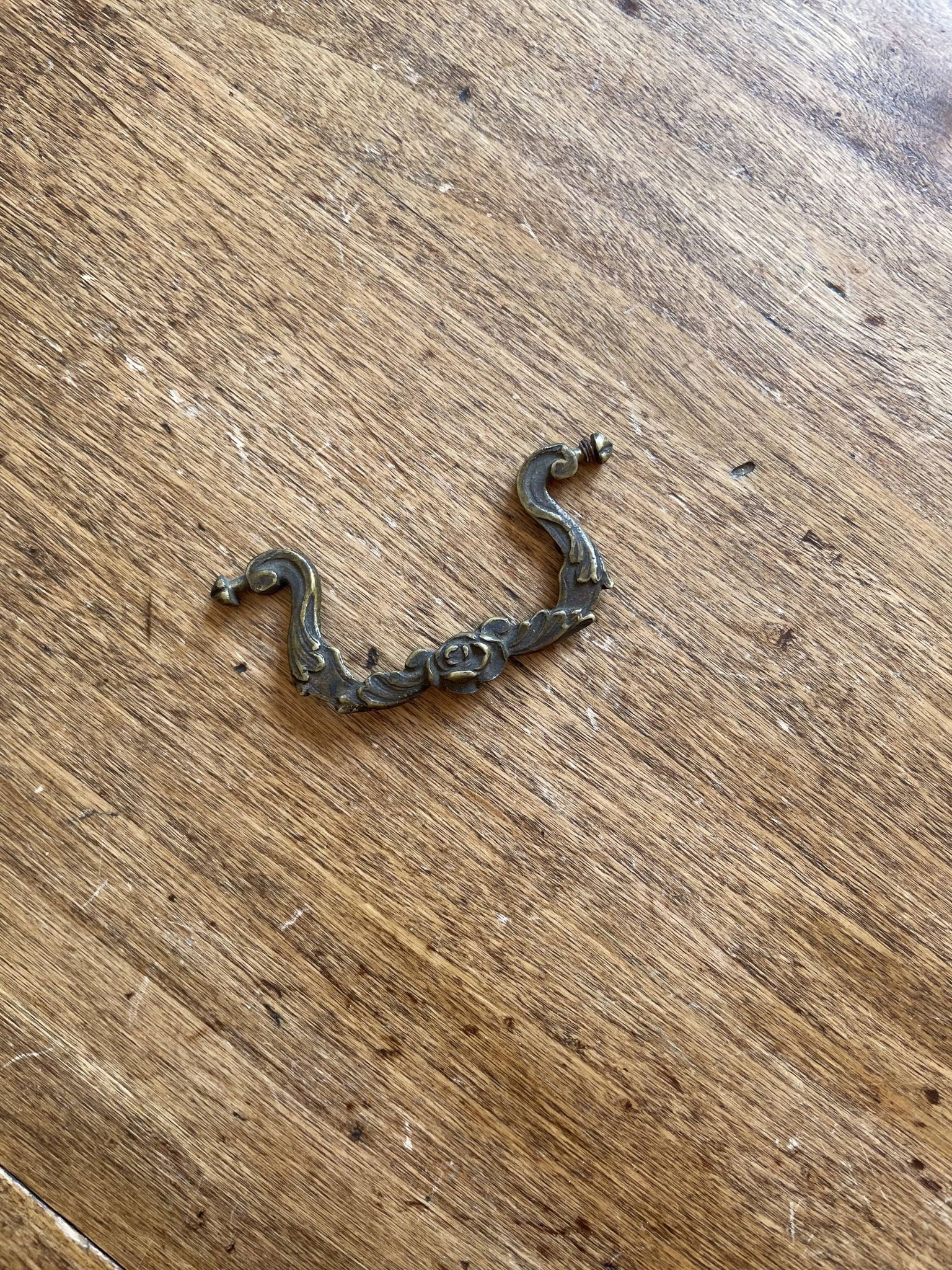 Small furniture handle, old vintage
