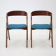 1960s Dining chairs by Henning Kjaernulf for Boltinge Støle Møbelfabrik, set of 4