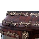 Aged display case, France, circa 1830. After renovation