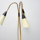 Mid century adjustable gooseneck floor lamp, Brussels period, 1960´s