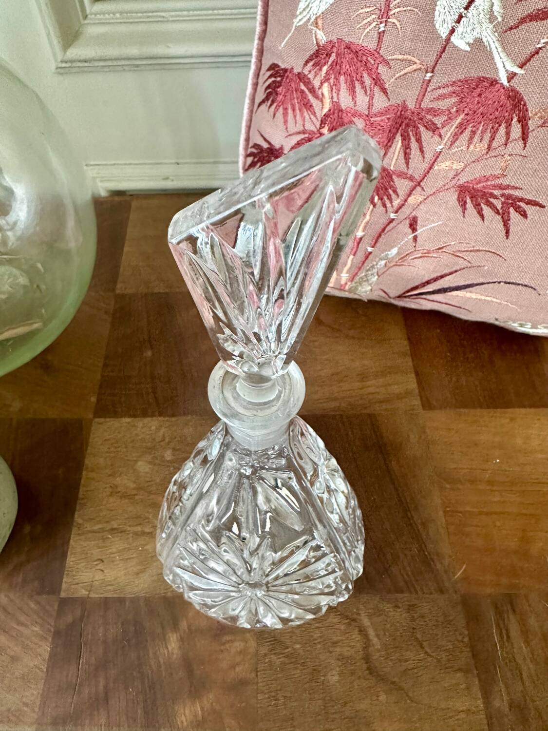 Bavarian crystal children's carafe, 1960s