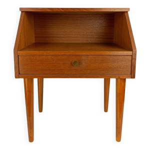 Table de chevet en teck